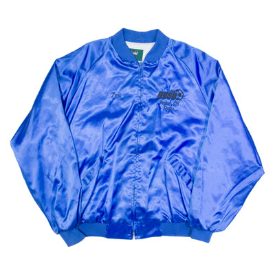 Vintage DUNBROOKE AYSO Region 218 Herren Varsity Jacke Blau 90er USA 2XL