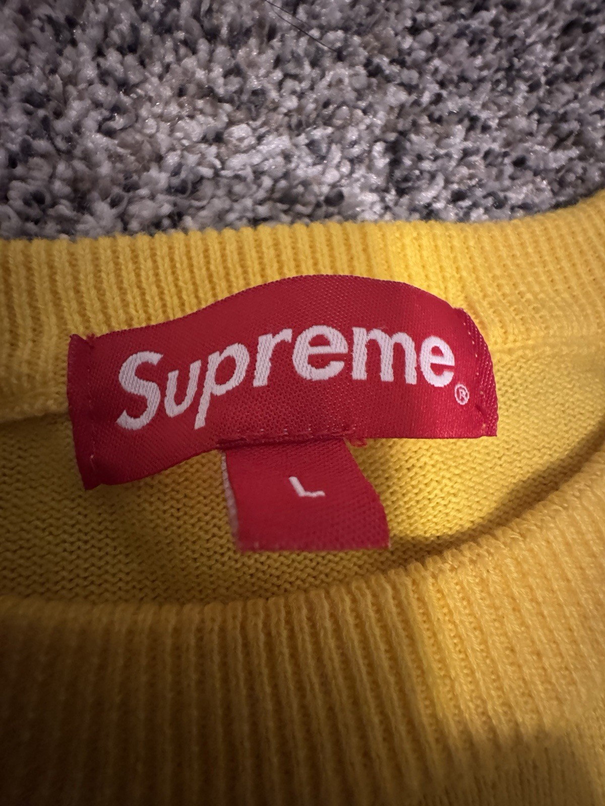 Supreme yellow Split Pullover SS21 - image 3
