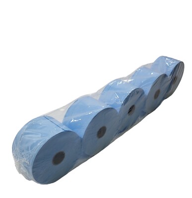 20 blaue HYDROFIX  Bonrollen Kassenrollen B 44mm Ø 80mm Kern 17,5mm