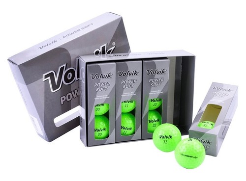 Nuevo 2025 ,1 Docena Volvik Power Soft Golf Balls Rojo,Naranja Amarillo Verde O - Imagen 2 de 6