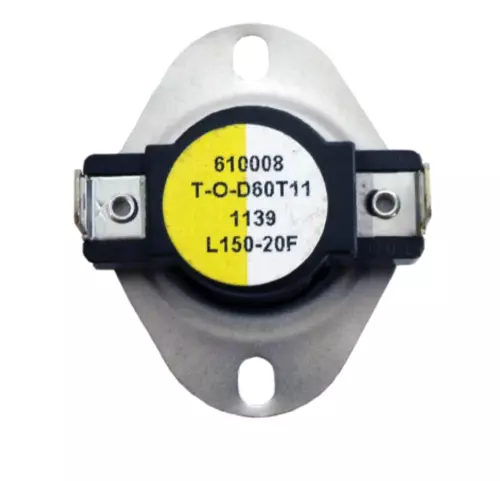 Supco L150 L-Series Snap-Action SPST Limit Control Thermostat, 60T11 STYLE 61000