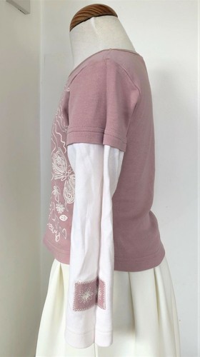 Adams Girls Long Sleeve Top Age 6 - Picture 2 of 3