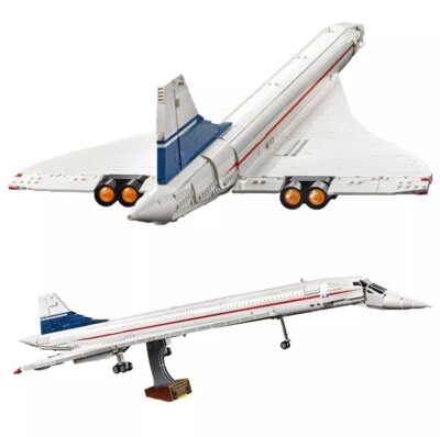 KING  NEU Custom Klemmbausteine Flugzeug Bausteinset 105cm Konstruktionsbausatz