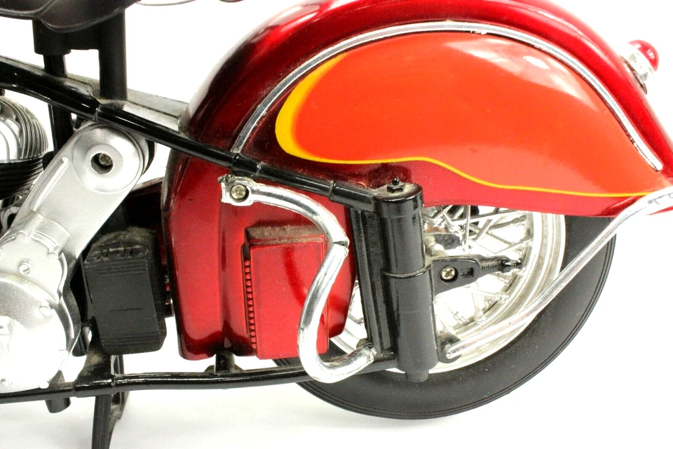 NewRay 1948 Indian Chief Motorcycle modelo escala 1/6 fundido (LEIA POR FAVOR) - Imagem 4 de 4