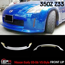 For Nissan 350Z Z33 Early 03-06 VS-Style FRP Fiber Glass Front Bumper Lip Kits