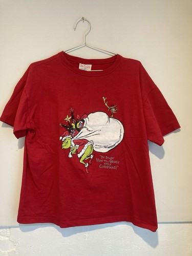 Vintage 90’s How The Grinch Stole Christmas Tshirt Small - 第 1/6 張圖片
