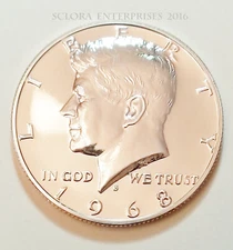 1968 S KENNEDY *UNCIRCULATED PROOF* HALF DOLLAR *40% SILVER*   **FREE SHIPPING**