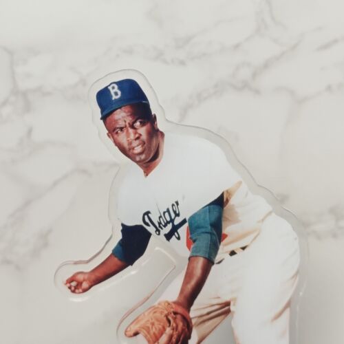 Jackie Robinson Pitch Standee - Baseball Legend HOF Memorabilia & Collectible - Picture 2 of 5