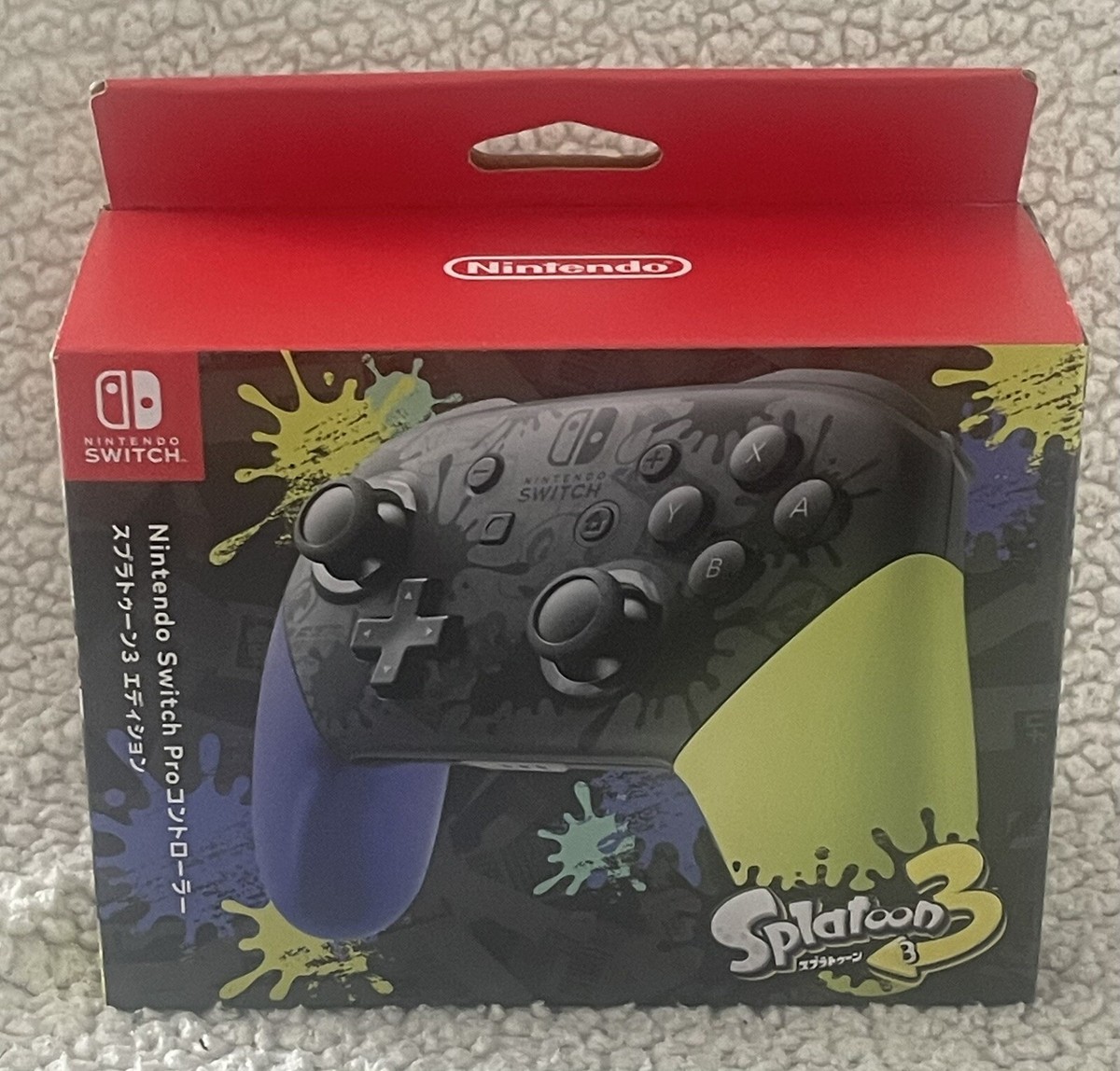 Nintendo Switch Pro Controller Splatoon 3 Limited / Japan Edition