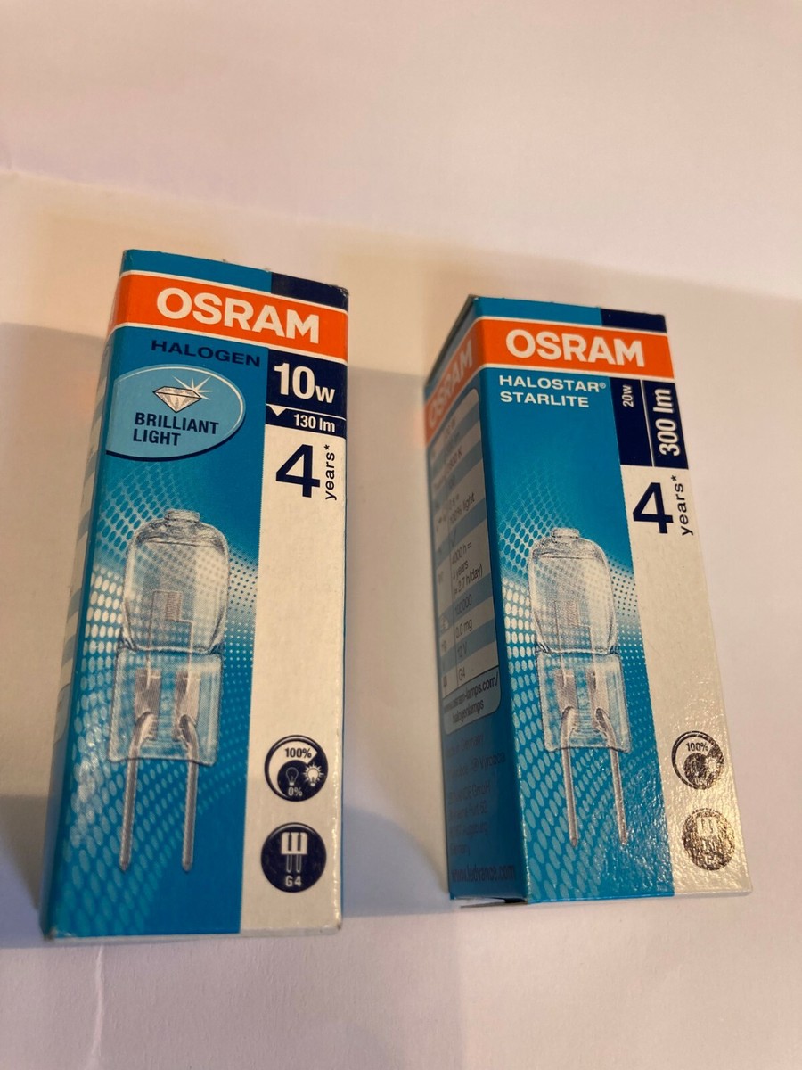 OSRAM HALOSTAR STarlite 10W ハロゲン電球　10個 HALOSTAR STARLITE 10 W 12 V G4 | HALOSTAR STARLITE® 2000 | LEDVANCE