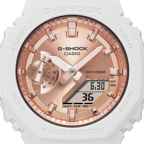 Casio, G-shock, Weiß, Damen Armbanduhr, GMA-S2100MD-7AER, NEU, OVP - Bild 2 von 3