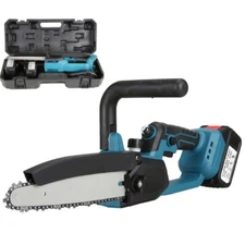 8'' Mini Handheld Electric Chainsaw Cordless Garden pruning Chain Saw w/ Battery