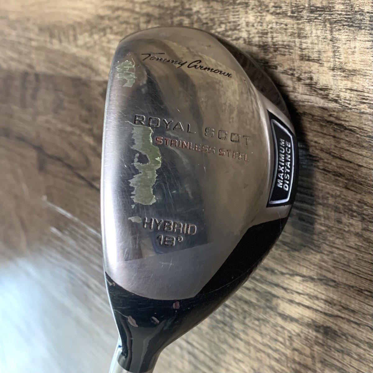 Tommy Armour Royal Scot Stainless Steel Mid Firm Flex 18* Hybrid