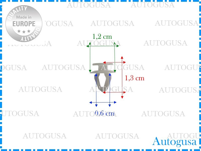 Befestigungs Clip Mutter Für Verkleidung - 5 Stück BMW Kompatibel