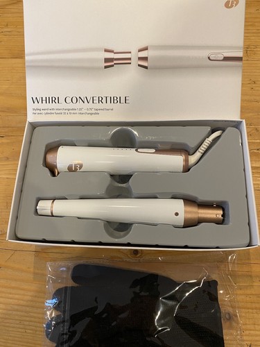 Bacchetta styling ferro arricciacapelli convertibile T3 Whirl - canna conica da 1,25” a 0,75” - Foto 3 di 8