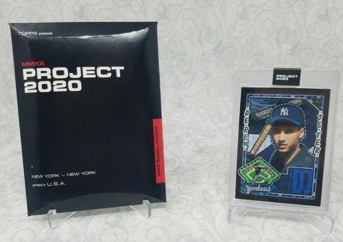Topps Project 2020 #157 Derek Jeter by Efdot w/Box - PR 8413