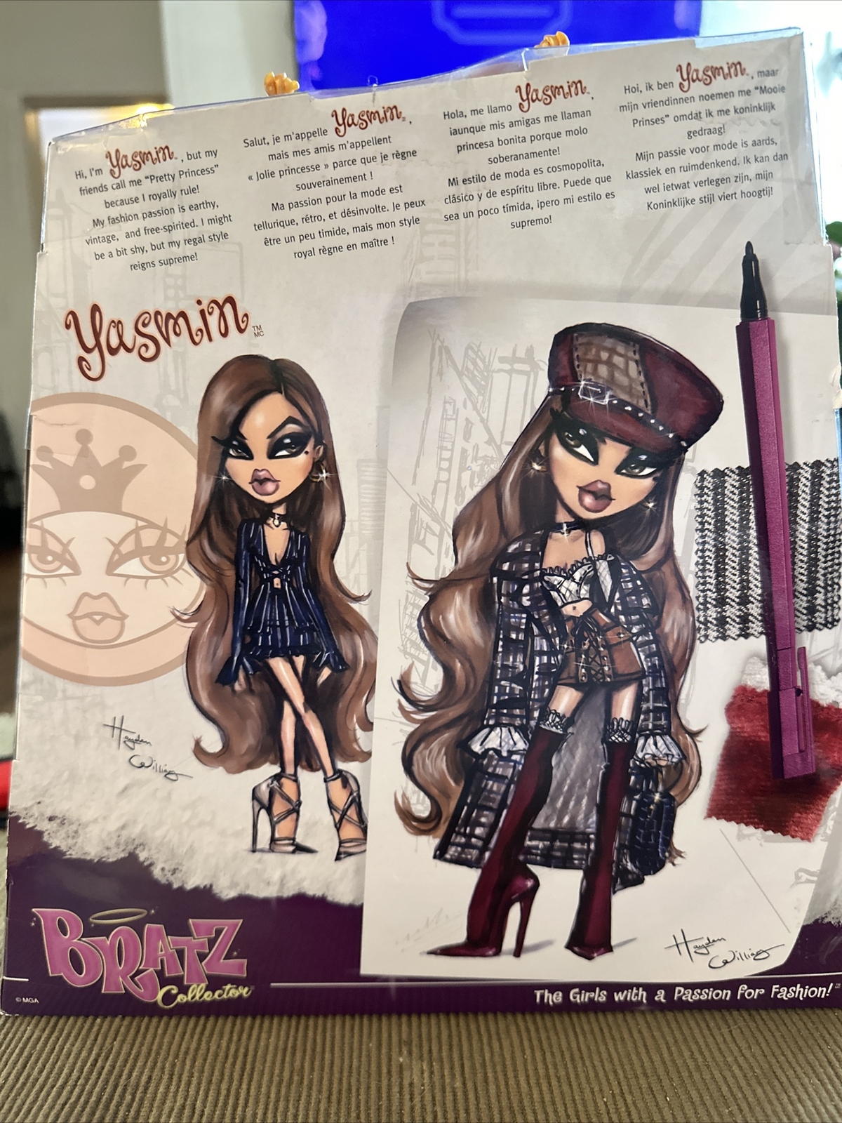 Bratz X Hayden Williams Collector Yasmin Doll 2018 Rare NEW