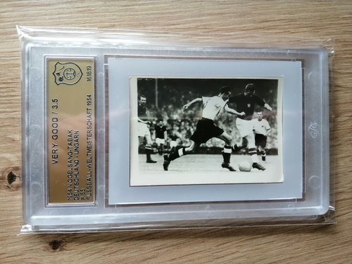 World Cup 1954 ++ FERENC PUSKAS (Hungary) ++ German collector card VOGELSANG #55 - 第 1/6 張圖片