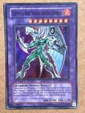 yugioh Elemental Hero Phoenix Enforcer DP05-EN013 1st Ed Super Rare near mint