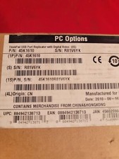 Lenovo ThinkPad USB Port Replicator With Digital Video 45k1610