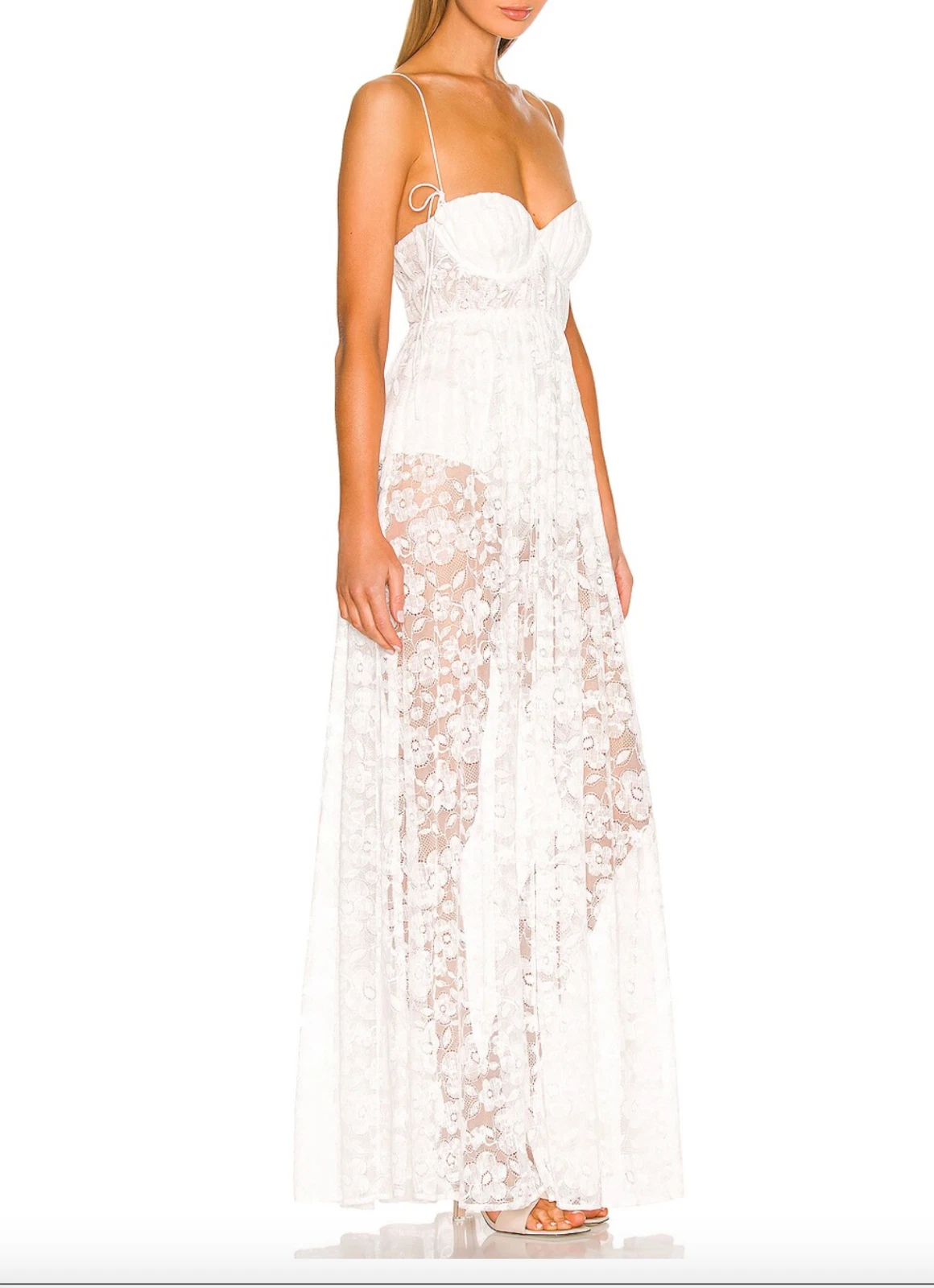 UNDERCOVER For Love & Lemons MAXI ABITO VESTITO PIZZO LORENA taglia L
