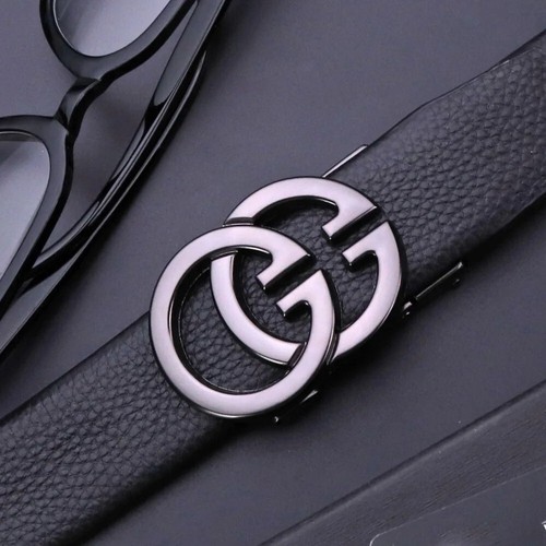 Business Men Belts Luxury Brand Famous Genuine Leather Male Belts for Women High - Picture 6 of 9