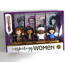 Little People Inspiring Women Sally Ride, Rosa Parks, Maya Angelou, Earhart