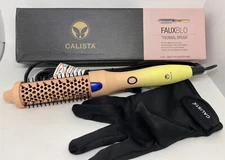 Calista Fauxblo Thermal Brush 1.25" in Airless Blowout Short Hair Pink Lemonade