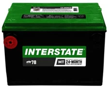 Vehicle Battery-GAS Interstate MT-78 INTERSTATE MT-78