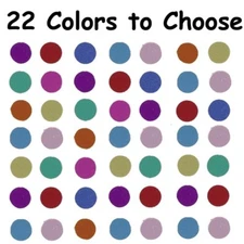 Confetti Circle 1/4" - 26 Colors to Choose - 2 Pchs or 1/2 lbs - FREE SHIP