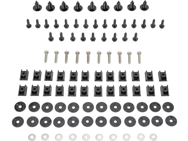 Upgrade your Jeep Wrangler 1997-2006 with this DIY Fender Flare Hardware Kit 94DMTD for a secure and stylish fit