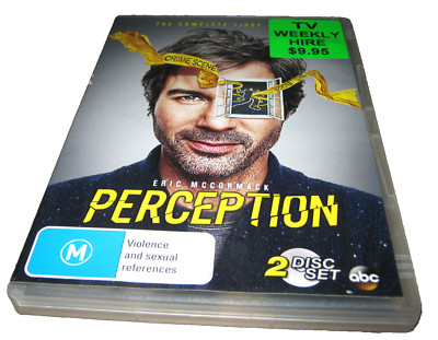Perception - Complete Season 1 - Ex Rental - DVD - R4