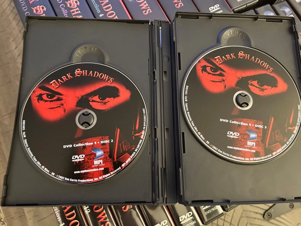 Dark Shadows DVD 1966 TV Show Seasons 1-26-Excellent Condition -Complete Set Foto 4 de 4