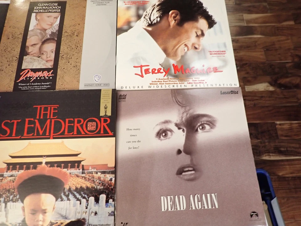 Set of 10 Laserdisc Natural Chariots of Fire Awakenings Babe Last Emperor Foto 3 de 4