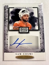 K109,765 - 2021 SAGE HIT Auto Black #A176 Sam Cosmi