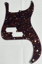 Brown Tortoise 4-Ply For Fit Fender '62 Precision P Bass Style Guitar Pickguard