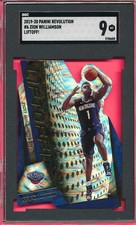 SGC 9 MINT FRACTAL LIFTOFF DIE-CUT 2019 PANINI #6 ZION WILLIAMSON GRADED *TPHLC
