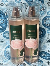 2 NEW BATH  BODY WORKS ROSE FINE FRAGRANCE MIST SPRAY 8 OZ