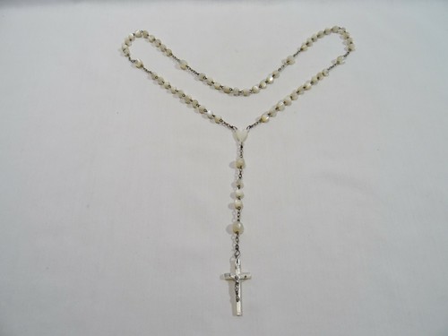 ALTER PERLENKRANZ PERLMUTT CHRISTENTUM RELIGIOUS PEARL ROSENKRANZ ROSENKRANZ - Bild 11 von 11