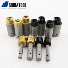 2pcs 10mm-35mm Diamond Finger Bits Milling Porcelain Tile Marble Angle Grinder