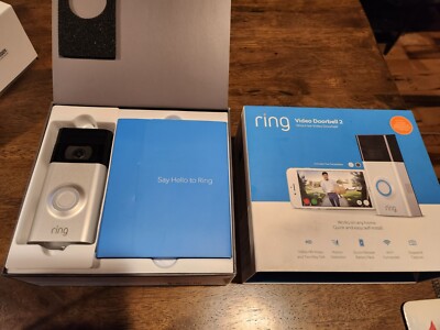 Ring video Doorbell 1080p 1337143 Open Box New