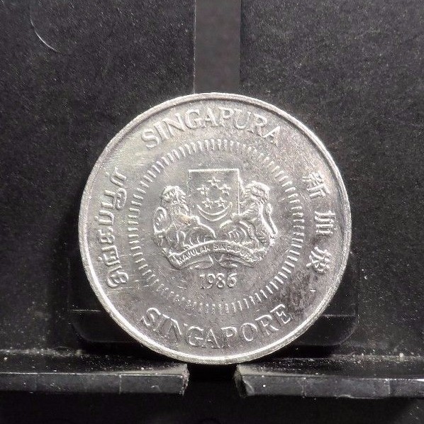 CIRCULATED 1986 10 CENTS SINGAPORE COIN (90317)1 | eBay