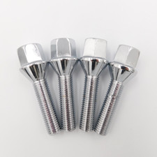 4x M14x1,25 verlängerte Radschrauben 38mm Gewinde für BMW 7er F01 F02 G11 G12