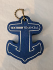 TEXTRON Financial Anchor Shaped Foam Keychain Advertising — photo 1