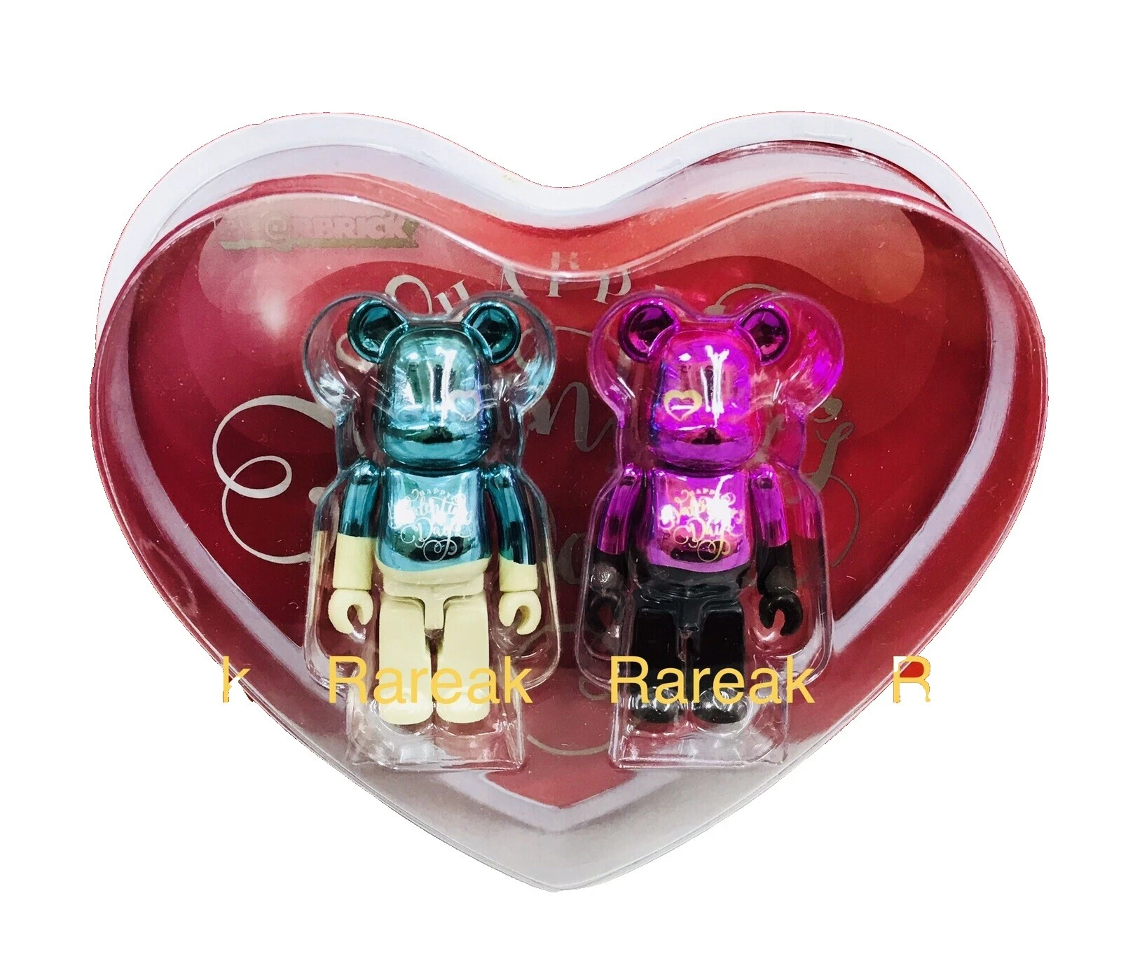 Figuras de acción MEDICOM feliz y accesorios