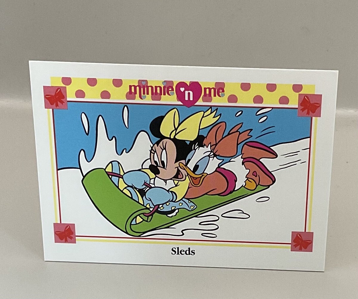 Disney Minnie N Me Sleds Trading Card No. 51 | eBay