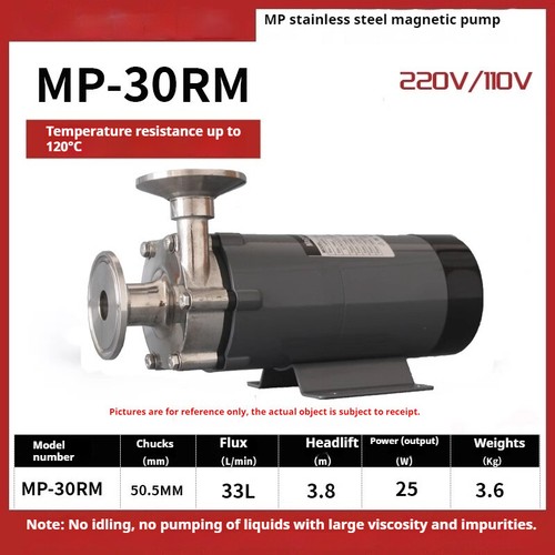 Small Corrosion-resistant and High Temperature Resistant Food Brewing Pumps - Picture 25 of 29