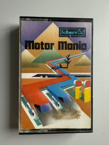Motor Mania - software 64 - Commodore 64 Game Untested Retro C64