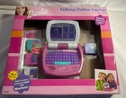 VTG Barbie Talking Online Laptop Toy 1999 RESERVED SHIPPING Charge For Return
