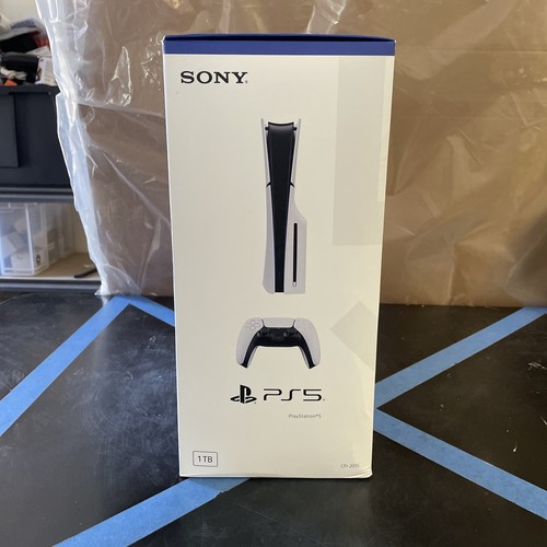 Sony PlayStation 5 Slim Console (White) - Picture 2 of 6